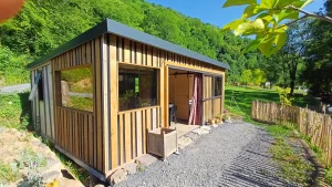 Camping La rivière aux Papillons Lodge Pène Nère